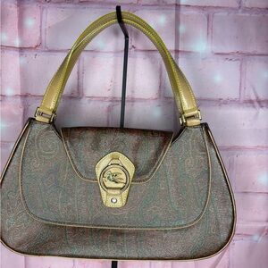 Etro Multicolor Paisley Shoulder Bag